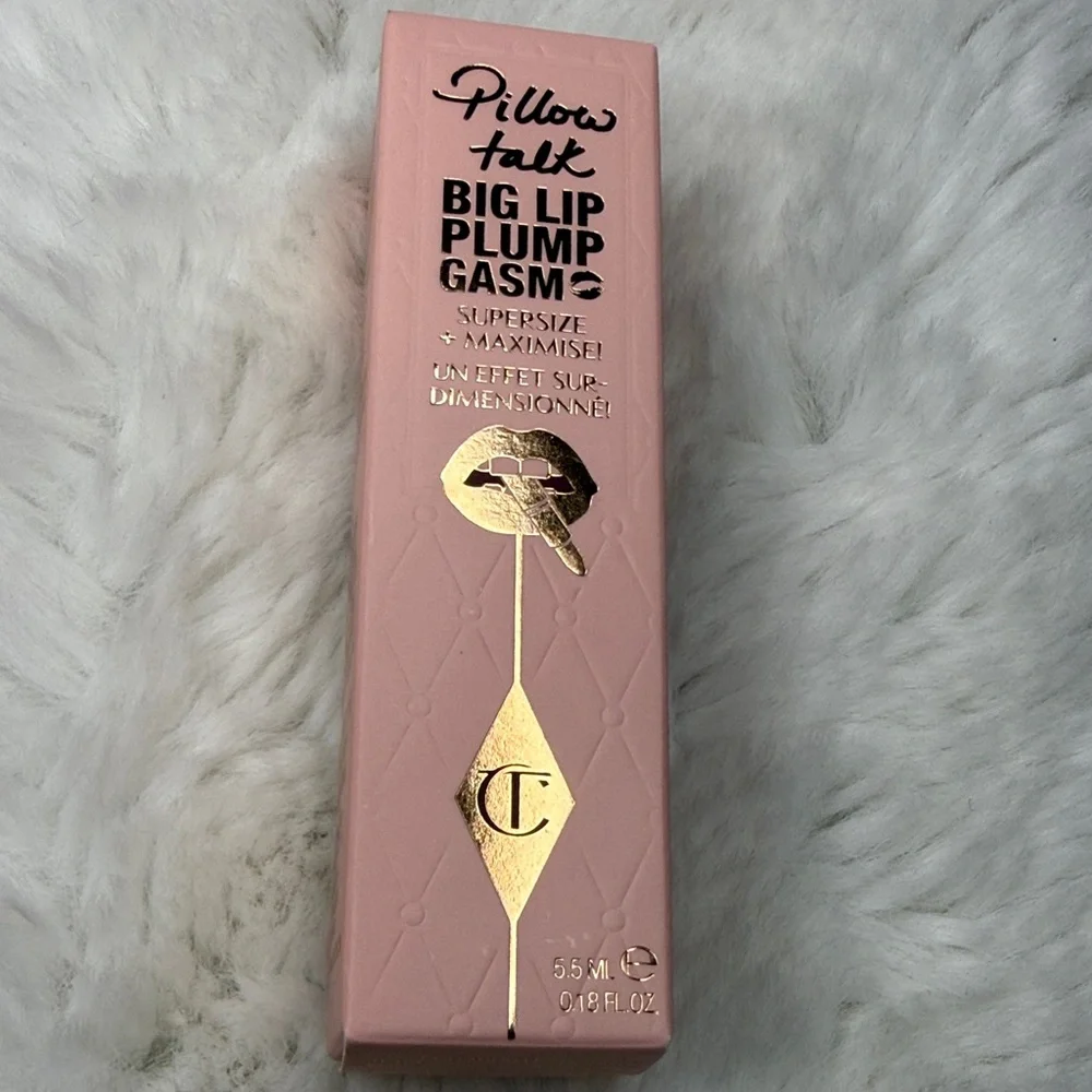 Charlotte Tilbury Pillow Talk Big Lip Plump Gasm - Nude Pink Fair/Medium